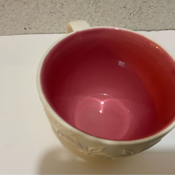 2008 Starbucks~~ Mug/Cup. "Embossed Snowflakes/Flower"~~13 ounce - Picture 4 of 6